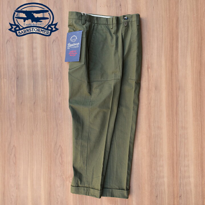 楽天市場】BARNSTORMER(バーンストーマー) 1333P DRESS FATIGUE PANTS 