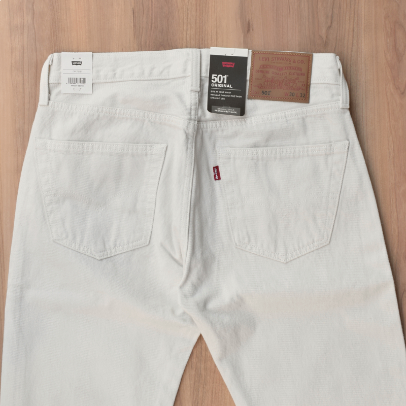 LEVI'S (リーバイス) 501 WHITE DENIM(ホワイトデニム) ORIGINAL FIT (オリジナルフィット) MY CANDY  005013279 ズボン・パンツ