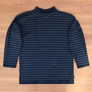 SAINT JAMES(�Z���g�W�F�[���X) �yMADE IN FRANCE�zGIENS II MOCK-NECK BASQUE SHIRT(�t�����X�� ���b�N�l�b�N�o�X�N�V���c) NAVY/PIN