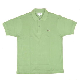 FRANCE LACOSTE(直輸入フランスラコステ) #L1212 S/S PIQUE POLOSHIRTS(半袖 鹿の子 ポロシャツ) MACHE (LT.GREEN) (02M)