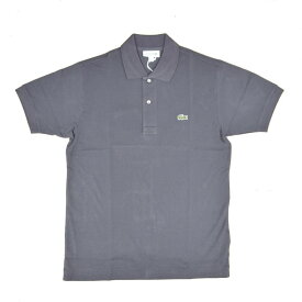 FRANCE LACOSTE(直輸入フランスラコステ) #L1212 S/S PIQUE POLOSHIRTS(半袖 鹿の子 ポロシャツ) GRAPHITE (F.GREY) (S5T)