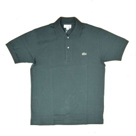 FRANCE LACOSTE(直輸入フランスラコステ) #L1212 S/S PIQUE POLOSHIRTS(半袖 鹿の子 ポロシャツ) LINNEE (DK.GREEN) (AFK)