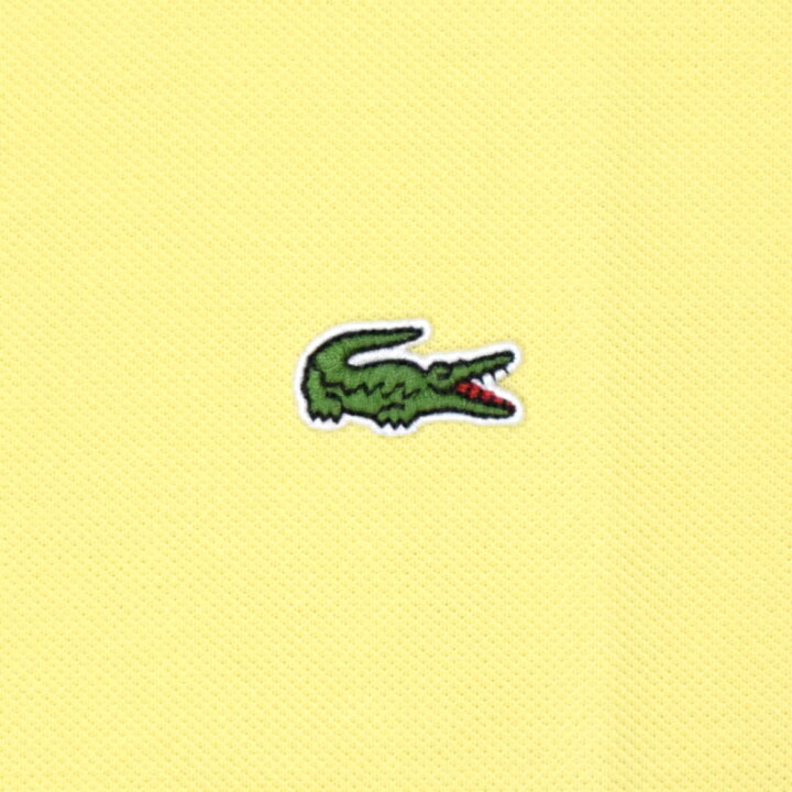 楽天市場 Japan Lacoste ジャパンラコステ L1212 S S Pique Poloshirts 半袖 鹿の子 ポロシャツ Yellow 6xp Select Store Septis