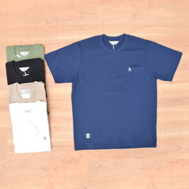 MUNSINGWEAR(マンシングウェア) S/S PIQUE POCKET T-SHIRTS(半袖 鹿の子 ポケットTシャツ) TRIDENT "Penguin by Munsingwear"