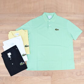 JAPAN LACOSTE(ジャパンラコステ) L1212 S/S PIQUE POLOSHIRTS(半袖 鹿の子 ルーズフィットポロシャツ) LOOSE FIT ワニ大