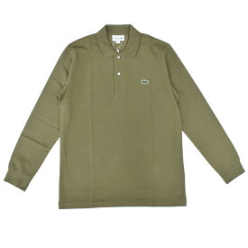 JAPAN LACOSTE(ジャパンラコステ) L1312 L/S PIQUE POLOSHIRTS(長袖 鹿の子 ポロシャツ) E9F(OLIVE)