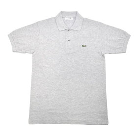 JAPAN LACOSTE(ジャパンラコステ) L1264 S/S PIQUE POLOSHIRTS(半袖 鹿の子 ポロシャツ) ARGENT(HEATHER SILVER)(CCA)