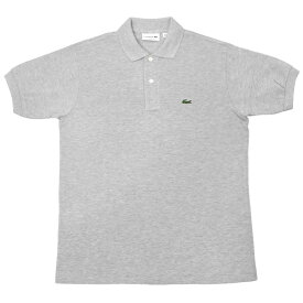 FRANCE LACOSTE(直輸入フランスラコステ) #L1264 S/S PIQUE POLOSHIRTS(半袖 鹿の子 ポロシャツ) ARGENT CHINE(HEATHER SILVER)(CCA)