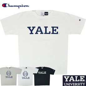【4 COLOR】CHAMPION(チャンピオン) T1011 S/S COLLEGE PRINT T-SHIRTS(半袖 カレッジプリント Tシャツ) YALE(イェ−ル)