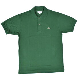 FRANCE LACOSTE(直輸入フランスラコステ) #L1212 S/S PIQUE POLOSHIRTS(半袖 鹿の子 ポロシャツ) VERT(132)