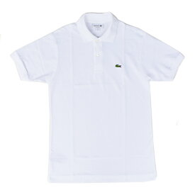 FRANCE LACOSTE(直輸入フランスラコステ) #L1212 S/S PIQUE POLOSHIRTS(半袖 鹿の子 ポロシャツ) WHITE(001)