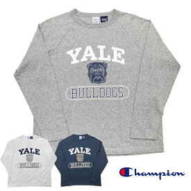 CHAMPION(チャンピオン)【MADE IN USA】T1011(ティーテンイレブン) L/S RAGLAN PRINT TEE SHIRTS(アメリカ製長袖ラグランスリーブTシャツ) YALE(イエール大学)