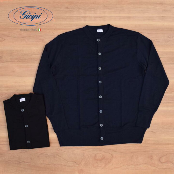 楽天市場】GICIPI(ジチピ) 【MADE IN ITALY】 WOOL/SILK CREW NECK 