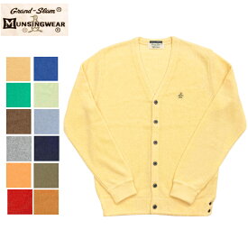 MUNSINGWEAR(マンシングウェア) SEPTIS別注 "60s MODEL" LINKS CARDIGAN / ACRYLIC CARDIGAN(リンクス カーディガン / アクリル カーディガン) GOLF KNIT / GOLF CARDIGAN(ゴルフニット ゴルフカーディガン)