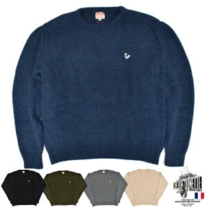 CONCHON QUINETTE (�R���V�����L�l�b�g) �yMADE IN FRANCE�zCREW NECK SWEATER(�t�����X�� �N���[�l�b�N�Z�[�^�[) SEPTIS�ʒ�