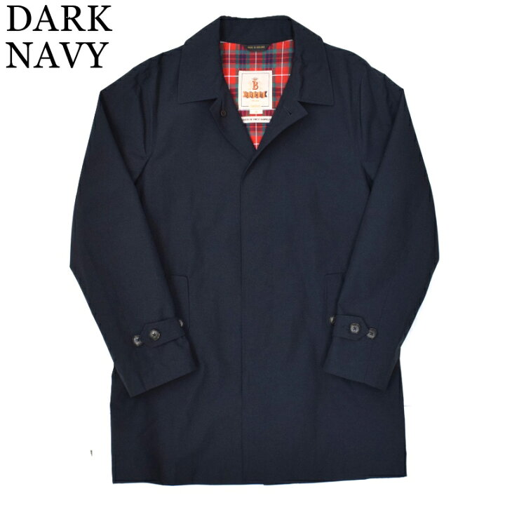楽天市場】【3 COLORS】BARACUTA(バラクータ) ステンカラーコート #G 