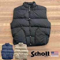 楽天市場】SCHOTT ダウンベストの通販