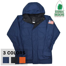 【3 COLORS】SIERRA DESIGNS(シェラデザイン) 【MADE IN USA】 60/40 MOUNTAIN PARKA(アメリカ製 ロクヨンクロス マウンテンパーカー) with USA EMBLEM WAPPEN