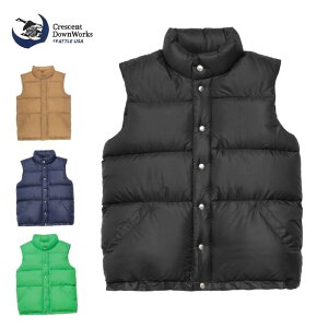 CRESCENT DOWN WORKS(�N���Z���g�_�E�����[�N�X)�yMADE IN U.S.A�z ITALIAN VEST(�A�����J�� �C�^���A���x�X�g) STREAK FREE(�X�g���[�N�t���[)