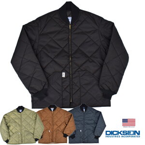 DICKSON(�f�B�N�\��)�yMADE IN U.S.A�zCLASSIC QUILTED INSULATED JACKET(�A�����J�� �L���e�b�h �C���T���[�e�b�h �W���P�b�g) QUILTING JACKET(�L���e�B���O�W���P�b�g) FREEZERWEAR