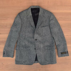 SOUTHWICK(�T�E�X�E�B�b�N) �yMADE IN U.S.A�z3B TWEED JACKET CAMBRIDGE (�A�����J�� �i�Ԃ�3�{�^�� �c�C�[�h�W���P�b�g) IVY MODEL�i�A�C�r�[���f��) HERRINGBONE / HARRIS TWEED(�w�����{�[��/�n���X�c�C�[�h)