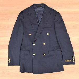 SOUTHWICK(�T�E�X�E�B�b�N) �yMADE IN U.S.A�z6B NAVY BLAZER JACKET PAXTON (�A�����J�� 6�{�^���_�u�� �l�C�r�[�u���U�[)