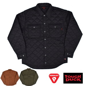 TOUGH DUCK(�^�t�_�b�N) FREEZER SHIRT with PrimaLoftR INSULAION (�t���[�U�[�V���c �v���}���t�g) QUILTING SHIRTS JACKET(�L���e�B���O�V���c / �W���P�b�g)