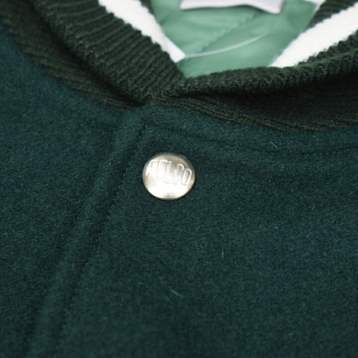 楽天市場】FELCO(フェルコ) SHAWL COLLAR VARSITY JACKET w/QUILT  