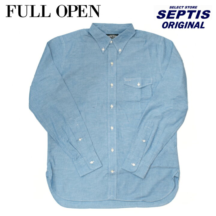 楽天市場】SEPTIS ORIGINAL(セプティズオリジナル) 長袖ボタンダウン 