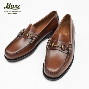 G.H.BASS(oX) WEEJUNS yLINCOLNz BIT LOAFER(EB[WY@rbg[t@[)(WIDTH E) MID BROWN(~bhuE)