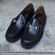 G.H.BASS(バス) WEEJUNS 【LINCOLN】 BIT LOAFER(ウィージャンズ　ビットローファー)(WIDTH E) BLACK(ブ…