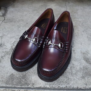 G.H.BASS(oX) WEEJUNS yLINCOLNz BIT LOAFER(EB[WY@rbg[t@[)(WIDTH E) WINE(C) 11530W
