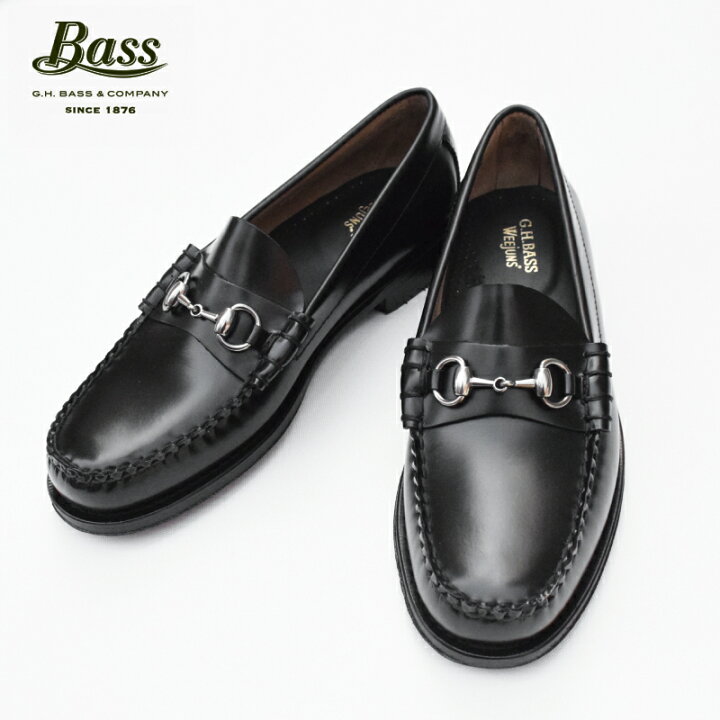楽天市場】G.H.BASS(バス) WEEJUNS 【LINCOLN】 BIT LOAFER(ウィー 