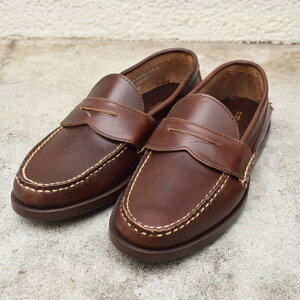 RANCOURT&Co.(R[g) yMADE IN U.S.Az"PINCH PENNY MOC" HANDSEWN MOCCASIN SHOES (AJ "s`yj[bN" nh\[JV [t@[) CHROM EXCEL LEATHER(NGNZU[) HORWEEN