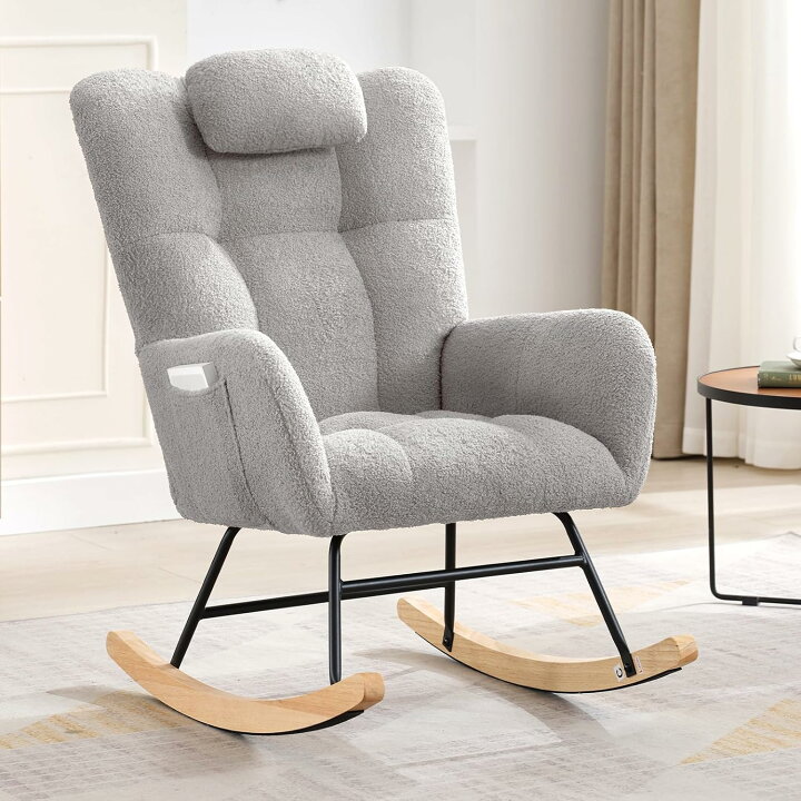 楽天市場】【楽天1位&新カラー入荷】 ロッキングチェア おしゃれ 