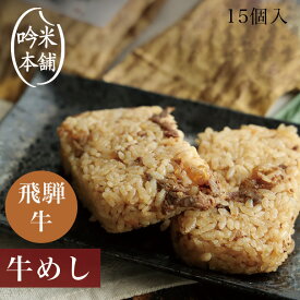 送料無料 冷凍食品 飛騨牛 めし 5個入×3 15個入(1個 100g)【レンジ】