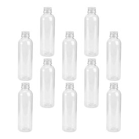 20個 小分けボトル トラベルボトル 100ml プラスチック製 化粧品用 詰め替え容器 アルミキャップ クリーム パフューム 化粧水 収納 旅行用品 透明