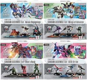 y4Zbgz K_J[hQ[ X^[gfbL K_AbZuZbg yHeroic Beginnings ST01A / Wings of Advance ST02A / Zeon's Rush ST03A / SEED Strike ST04Az