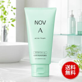 【送料無料】NOV ノブ A アクネフォーム 70g 常盤薬品工業 国内正規品 洗顔フォーム 洗顔料 医薬部外品 にきび肌用 大人ニキビ 思春期ニキビ ニキビ予防 にきび肌用洗顔料 プレゼント