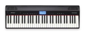 RolandローランドGO:PIANOエントリーキーボードGO-61Pポータブル電子ピアノ61鍵盤Bluetooth対応コンパクトヘッドホン対応AC/電池で駆動可能ブラック黒