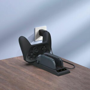 FONLAMSwitch2�Ή��Q�[���R���g���[���[�[�d�X�^���h���EJ-con�Ή��O����[�d�h�b�Npro�R���Ή�LED�[�d�C���W�P�[�^�[�t�������z�����͐݌vFL-372