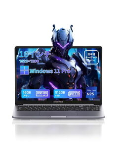 �y�m�[�g�p�\�R��16GB������+512GBSSDN95�ő�3.4GHzN5095��葬���z�m�[�g�p�\�R��16�C���`1920x1200IPS�t��Windows11Pro�A�m�[�gPCUSB3.0+Type-C+�������M+�É�
