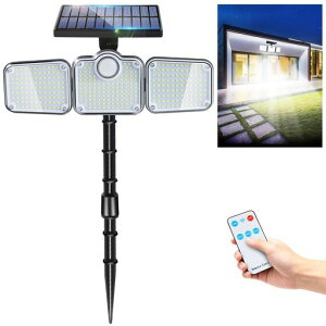 Gleazon�\�[���[���C�g���O�Z���T�[���C�g�y2Way���ߍ���/�Ǌ|���E�����P�x�E3000���[�����E321LEDs�E360°�Ɩ��E��/�l���Z���T�[�E3�_�����[�h�E�����R���t���E2400mAh�d�r�EIP65�h���z�K�[�f�c