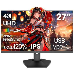 Suevery27C`4Kj^[UHD3840x2160PCj^[60HzIPSplfBXvCUSBType-c&HDMI2.0&DP1.2FreeSyncT|[gu[CgyXΒ