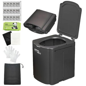 PANDAGEL܂肽݃gCȈՃgCω׏d200kgRpNg|[^ugCpgC20񕪃Zbg(h/AEghA/Lv/Ԓ)