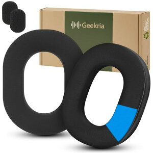 Geekria �C���[�p�b�h Sport�݊��� �p�b�h ���C�U�[Razer BlackShark V3 Pro (Do Not Fit BlackShark V3 Wireless/ V3X) �w�b�h�z���ɑΉ� �p�b�h �C���[/�C���[�J�b�v ��p�W�F��