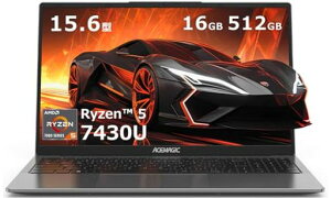 ACEMAGICm[gp\RRyzen57430Um[gPCő4.3GHz6C/12T16GB+512GByXbg*2ESSDǉE\zPCIe3.0SSD1080PtHDAMDLaptopWin11