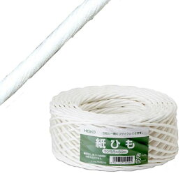 シモジマ(Shimojima) ヘイコー 紙紐 30号 約3mm X 50m 白 00’001505210