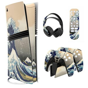 PlayVital ps5 Pro�{�� �f�W�^����f�B�X�N�Ή��p�t���Z�b�g�J�X�^���V�[���A�R���g���[���[�A�w�b�h�Z�b�g�A�[�d�X�^���h�A���f�B�A�����R���p�f�J�[���X�e�b�J�[�J�o�[�y�U �O���[�g �E�c