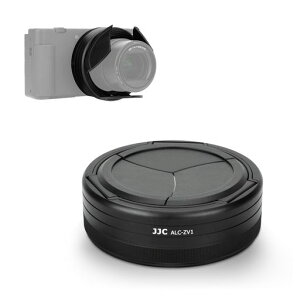 �ySonyZV-1/ZV-1II��p�zJJC�I�[�g�����Y�L���b�v�\�j�[SonyZV-1/ZV-1IIZV-1MarkII�Ή������J�����Y�L���b�v�����Y�ی샌���Y�J�o�[�h�o�σX�N���b�`�u���b�N